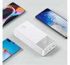 Baseus Bipow külső akkumulátor, 30000mAh, 2xUSB, Type-C, 20W, fehér