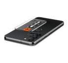 Spigen Ez Fit Optik Samsung Galaxy S23/S23+ Tempered kamera lencse fólia felhelyező kerettel, fekete (2db)