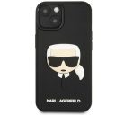 Karl Lagerfeld 3D Rubber Karl's Head Apple iPhone 14 Plus hátlap tok, fekete