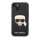 Karl Lagerfeld Silicone Karl's Head Apple iPhone 14 Plus Magsafe hátlap tok, fekete