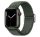 Phoner Hook Apple Watch csatos fonott szövet szíj, 38/40/41mm, fenyő