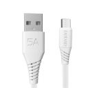 Dudao L2M USB / microUSB töltő- és adatkábel, 5A, 2m, fehér