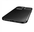 Forcell Carbon Premium hátlap tok,  Apple iPhone 13 , fekete