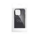 Forcell Carbon Premium hátlap tok,  Apple iPhone 13 , fekete