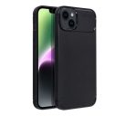 Forcell Carbon Premium Apple iPhone 14 Plus karbon mintás szilikon tok, fekete