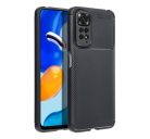 Forcell Carbon Premium Xiaomi 11 / 11S karbon mintás szilikon tok, fekete