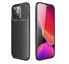 Forcell Carbon Premium Xiaomi 11 / 11S karbon mintás szilikon tok, fekete