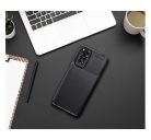 Forcell Carbon Premium Xiaomi 11 / 11S karbon mintás szilikon tok, fekete