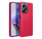 Frame Xiaomi Redmi Note 12 Pro Plus 5G közepesen ütésálló tok kameravédő kerettel, magenta