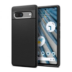 Spigen Liquid Air Google Pixel 7a tok, Matte Black, fekete