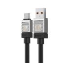 Baseus CoolPlay USB / Type-C töltő- és adatkábel, 100W, 1m, fekete