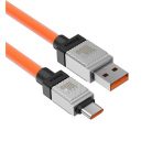 Baseus CoolPlay USB / Type-C töltő- és adatkábel, 100W, 1m, narancs