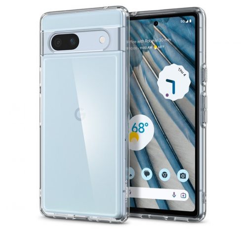 Spigen Ultra Hybrid Google Pixel 7a tok, Crystal Clear, átlátszó