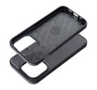 Forcell Carbon Premium hátlap tok Apple iPhone 15 Pro karbon mintás szilikon tok, fekete