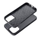 Forcell Carbon Premium hátlap tok Apple iPhone 15 Pro Max karbon mintás szilikon tok, fekete