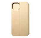 Dual Pocket Apple iPhone 15 Plus flip tok, arany