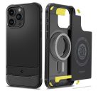 Spigen Rugged Armor MagFit Apple iPhone 15 Pro Max tok, Matte Black MagSafe, fekete