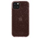 Spigen Liquid Crystal Glitter Apple iPhone 15 Plus tok, csillámos, rózsaszín, átlátszó