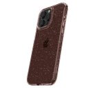 Spigen Liquid Crystal Glitter Apple iPhone 15 Pro tok, csillámos, rózsaszín, átlátszó