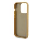 Guess Disco Metal Script Apple iPhone 15 Pro hátlap tok, arany