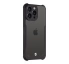 Tactical Quantum Stealth Apple iPhone 15 Pro Max tok, fekete/átlátszó