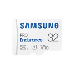   SAMSUNG Memóriakártya, PRO Endurance microSD kártya 32GB, CLASS 10, UHS-I (SDR104), + SD Adapter, R100/W30