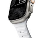 Nomad Sport Apple Watch 42/44/45/49mm M/L szíj, fehér