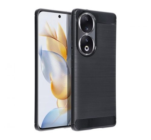 Forcell Carbon hátlap tok Honor 90 5G, fekete