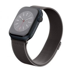   Spigen Metal Fit Apple Watch 49mm/8/7 45mm fém szíj, grafit