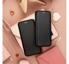 Forcell Elegance oldalra nyíló hátlap tok Xiaomi Redmi Note 13 4G, fekete