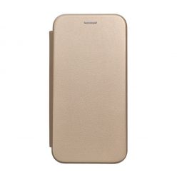   Forcell Elegance oldalra nyíló hátlap tok Xiaomi Redmi Note 13 4G, arany