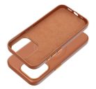 Roar Leather Magsafe iPhone 15 Pro eco bőr tok, barna