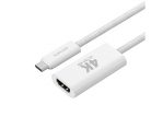 4smarts USB Type-C - HDMI adapter 15cm, fehér