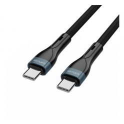   4smarts PremiumCord USB Type-C / USB Type-C töltő- és adatkábel, 60W, 1m, fekete