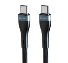 4smarts PremiumCord USB Type-C / USB Type-C töltő- és adatkábel, 60W, 1m, fekete