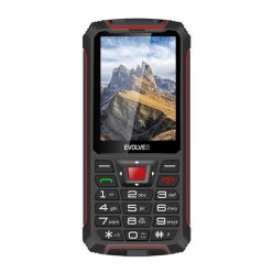 Evolveo Strongphone W4  fekete / piros