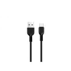 Hoco X20 USB / Type-C töltő- és adatkábel, 1 m, fekete