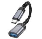 Hoco UA24 Type C - USB3.0 átalakító, fekete