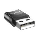 Hoco UA17 OTG adapter USB A - Type C, fekete