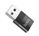 Hoco UA17 OTG adapter USB A - Type C, fekete