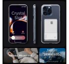 Spigen Crystal Slot Apple iPhone 15 Pro tok, Crystal Clear, átlátszó