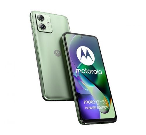 Motorola Moto G54 5G Power Edition 12+256GB  DS eSIM, mentazöld