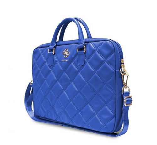 Guess Quilted 4G GUCB15ZPSQSSGB 16" tablet táska, kék