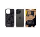 Tactical Camo Troop Apple iPhone 15 Pro Max hátlap tok, fekete