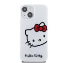 Hello Kitty IML Head Logo Apple iPhone 15 hátlap tok, fehér