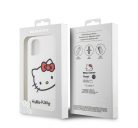 Hello Kitty IML Head Logo Apple iPhone 12/12 Pro hátlap tok, fehér