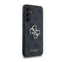 Guess 4G Big Metal Logo Samsung Galaxy A35 hátlap tok, fekete, GUHCSA354GMGGR 