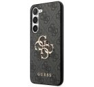 Guess 4G Big Metal Logo Samsung Galaxy A55 hátlap tok, fekete, GUHCSA554GMGGR