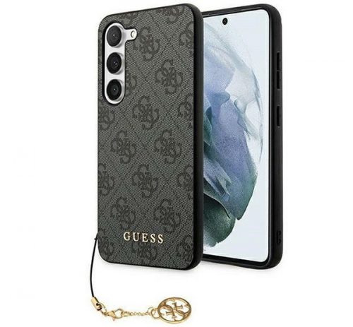 Guess 4G Charms Collection Samsung Galaxy A35 hátlap tok, fekete, CSA35GF4GGR