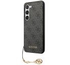 Guess 4G Charms Collection Samsung Galaxy A35 hátlap tok, fekete, CSA35GF4GGR